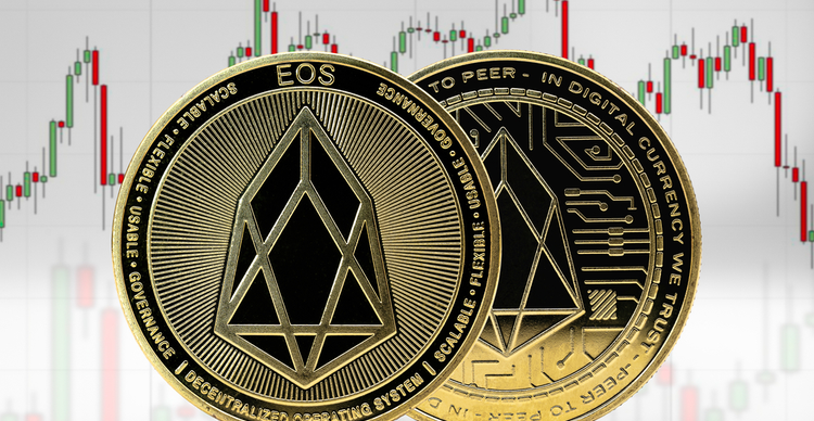 EOS is up by 4% today as the EOSIO rebrand is on the horizon