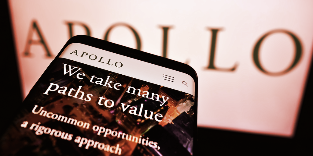 Apollo Global to Hold Crypto for Institutional Clients Through Anchorage Partnership