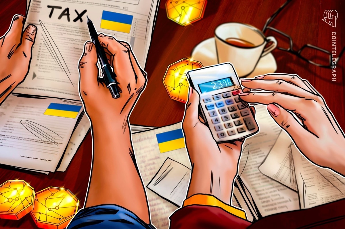 Ukraine floats 23% tax on some crypto income, exemptions for stablecoins