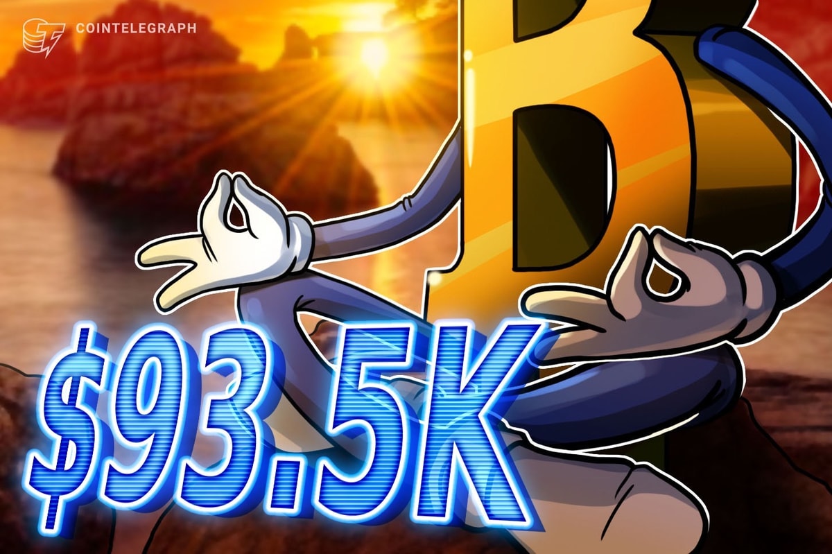 Bitcoin sell-off to $93.5K is a brief hiccup — Data still supports new BTC highs in 2025