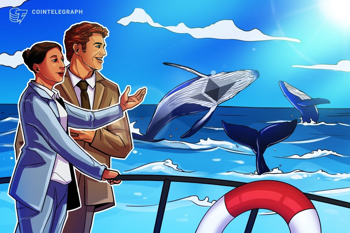 Ethereum whales, sharks keep buying up ETH as retail cashes out